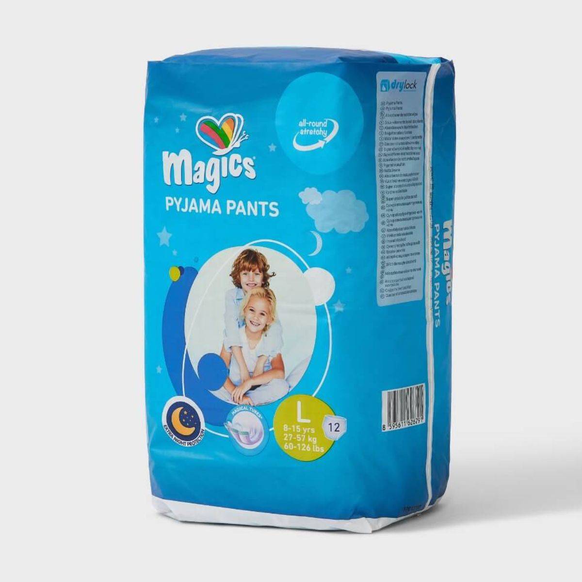 A package of Magics Youth Pants for incontinence