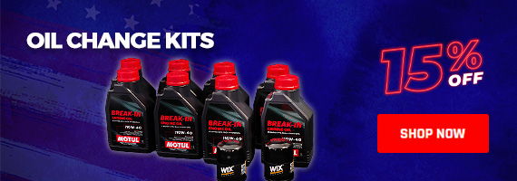 4th of July Sale - IAG Oil Change Kits are 15% OFF!