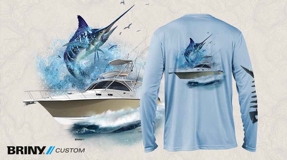 Together, We'll Design Your UPF 50+ Custom Fishing Shirt – BRINY