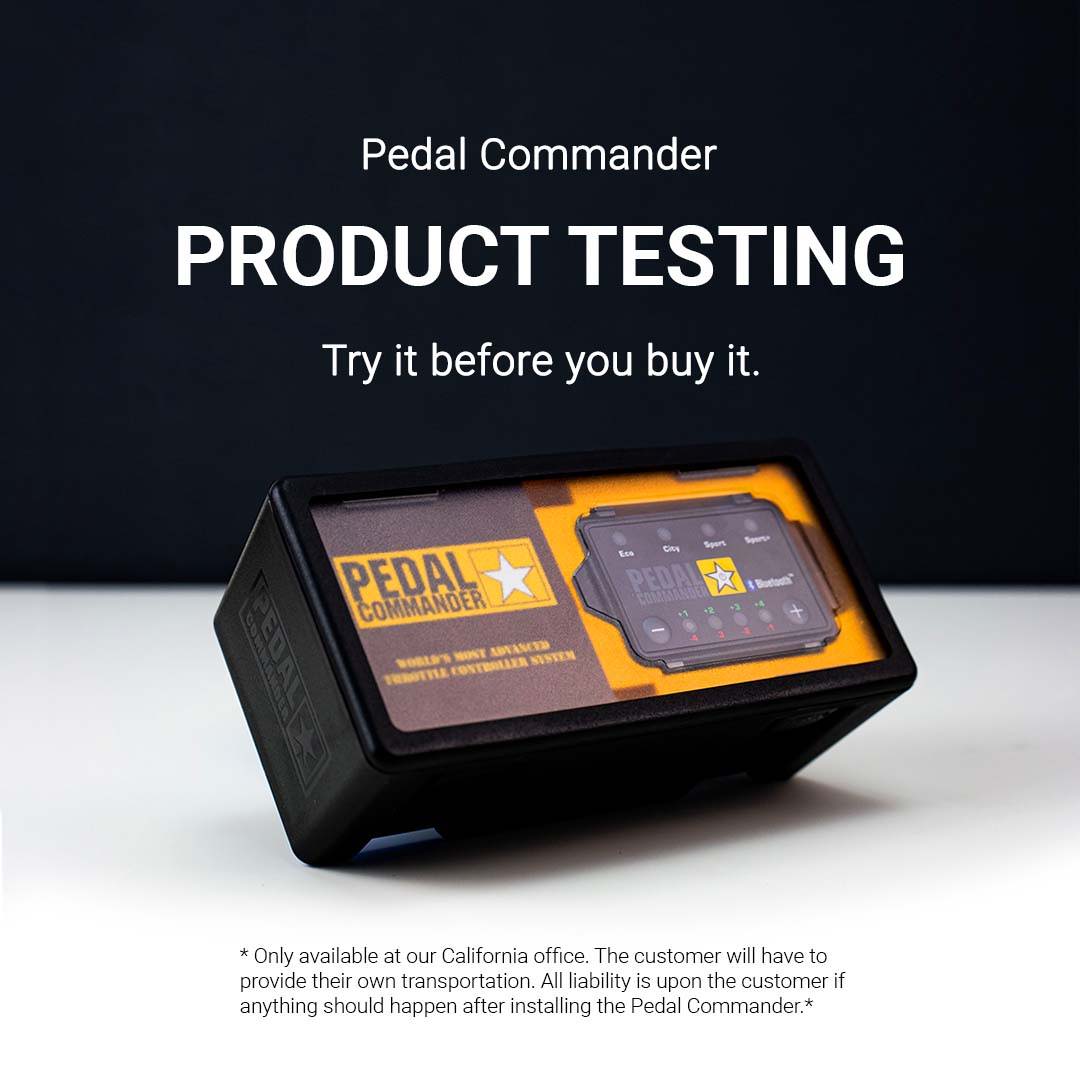 Pedal Commander Product Testing Mobile Image