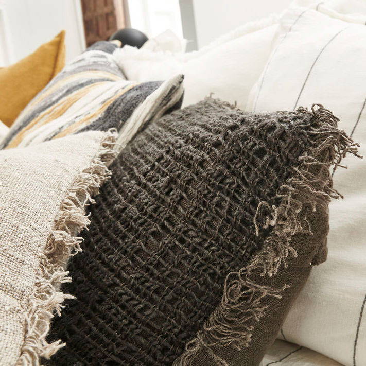 Hand Woven Rustica Linen Cushion