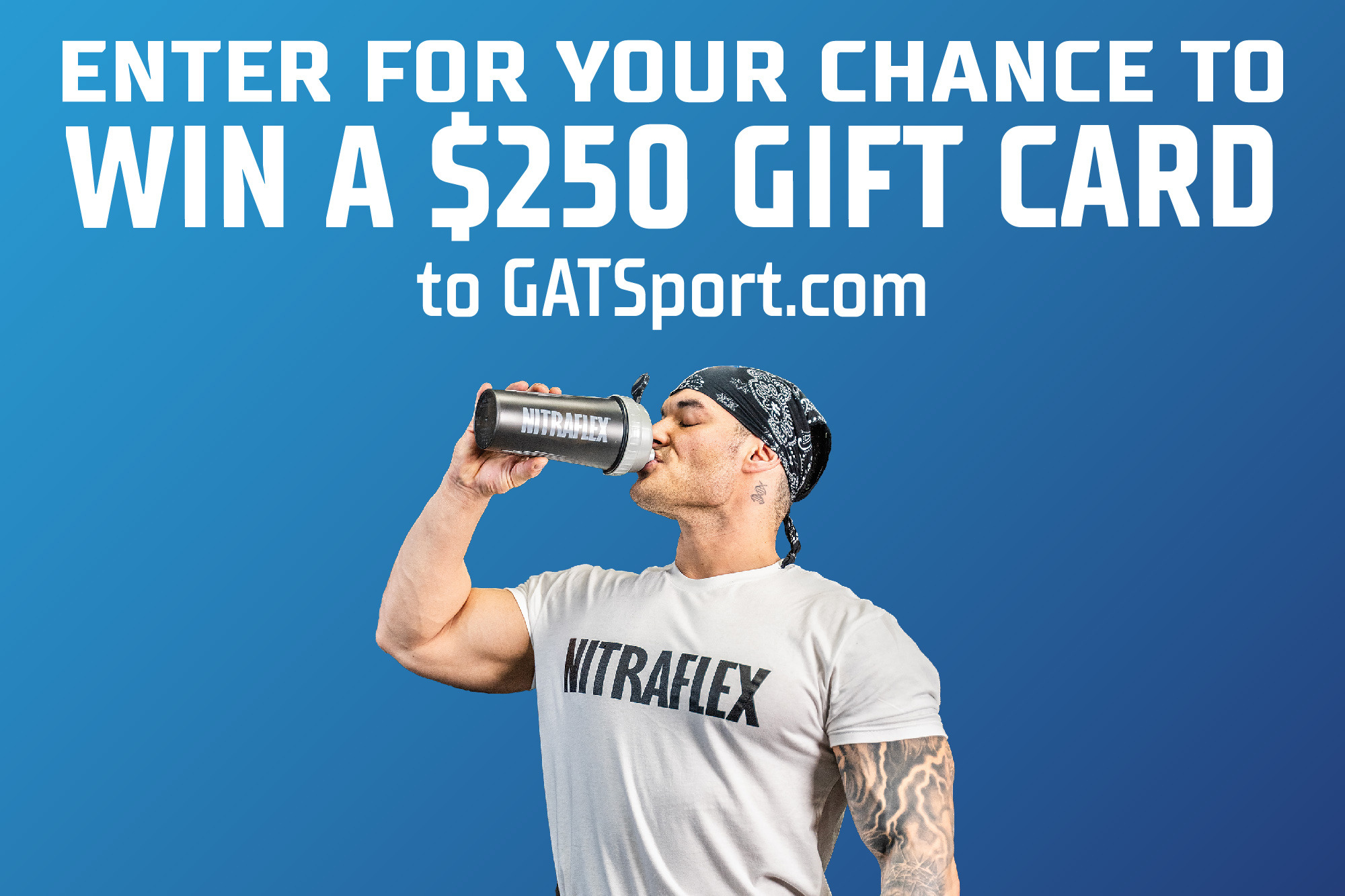 Enter for your chance to win a $250 gift card to GATSport.com