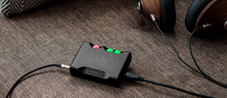 Chord Mojo with Headphones