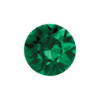 May Emerald Round Birthstone Crystal