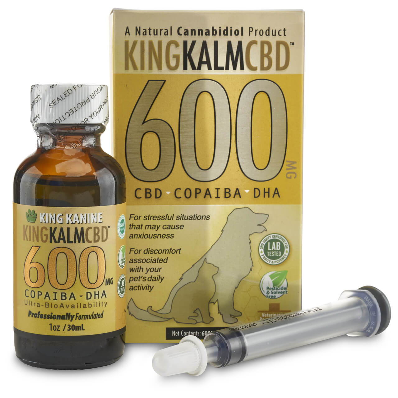 Purchase CBD Oil 600mg With Copaiba Oil For Dogs and Cat