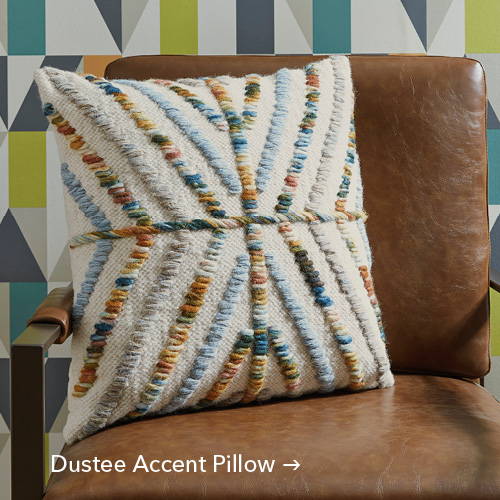 Dustee Accent Pillow