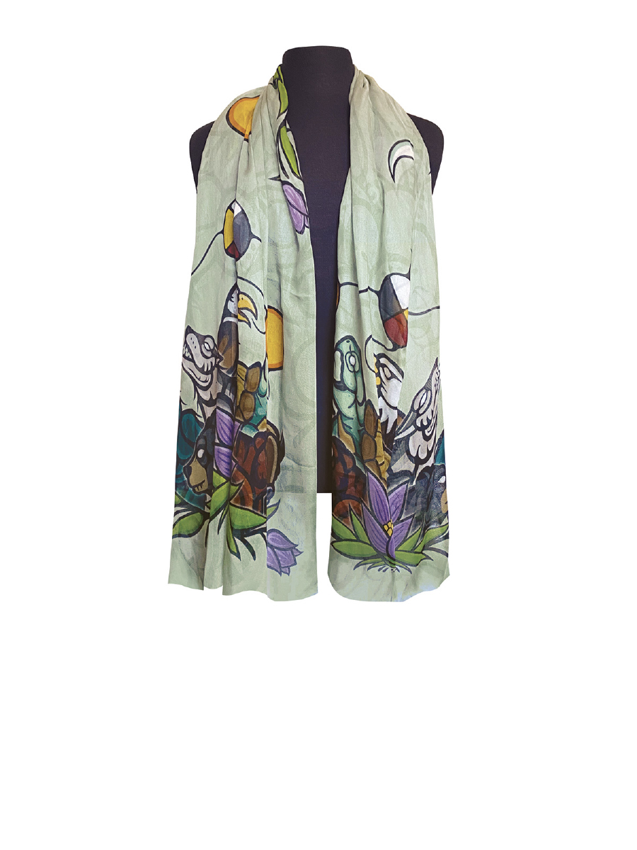 The Seven Teachings Signature Scarf by Justine Proulx