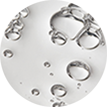 Bubbles in clear liquid, creating an abstract texture.