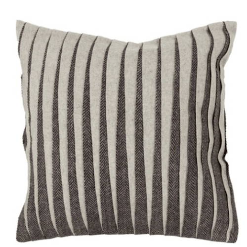 Chandra Textured Wool Couch Pillow