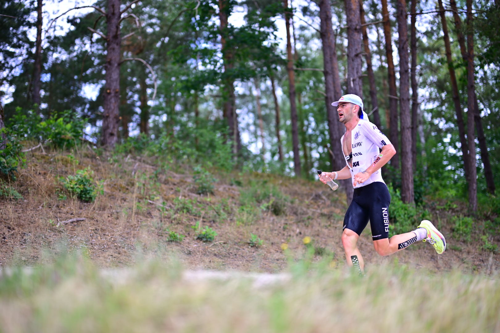 Sam Laidlow auf der Laufstrecke der Challenge Roth 2026.