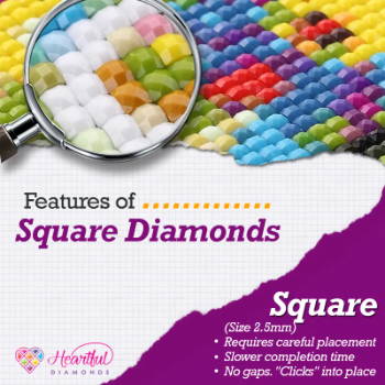 custom diamond painting square drills