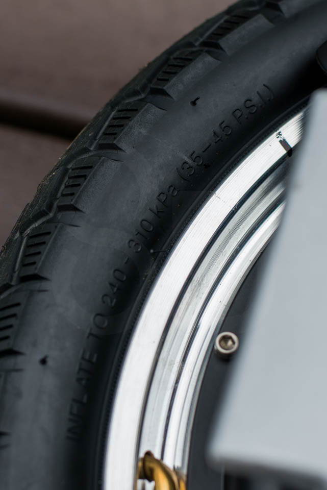 Kingsong KS16S Review tyre marking pressures