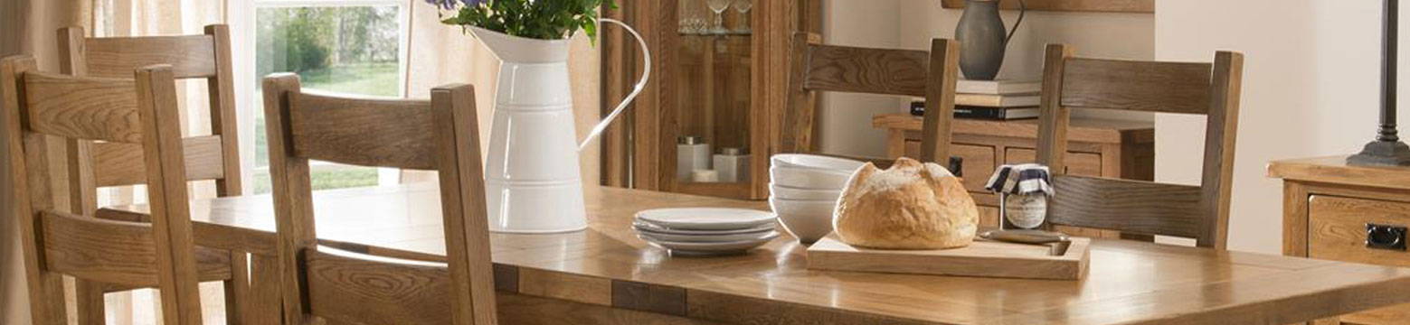 The Auvergne Oak Dining Collection