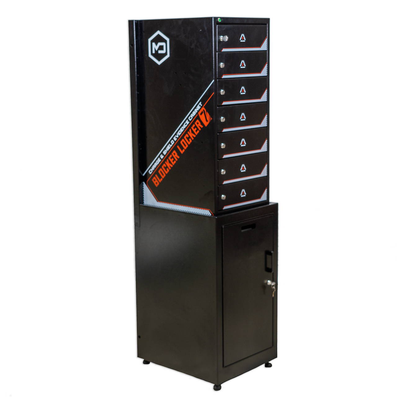 Misssion Darkness Blocker Locker 7 Stand increases Utility, Storage, and Support