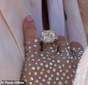 Paris Hilton's engagement ring