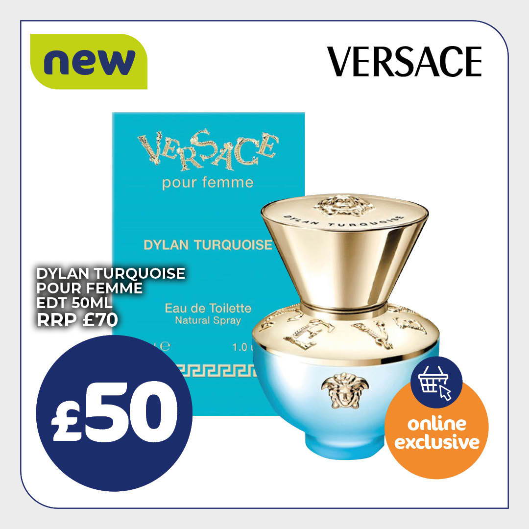New Versace Dylan Turquoise Pour Femme EDT 50ml