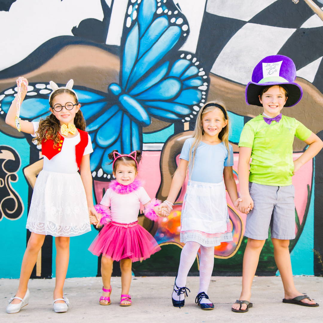 Easy to Assemble or DIY Alice in Wonderland Group Halloween Costume ...