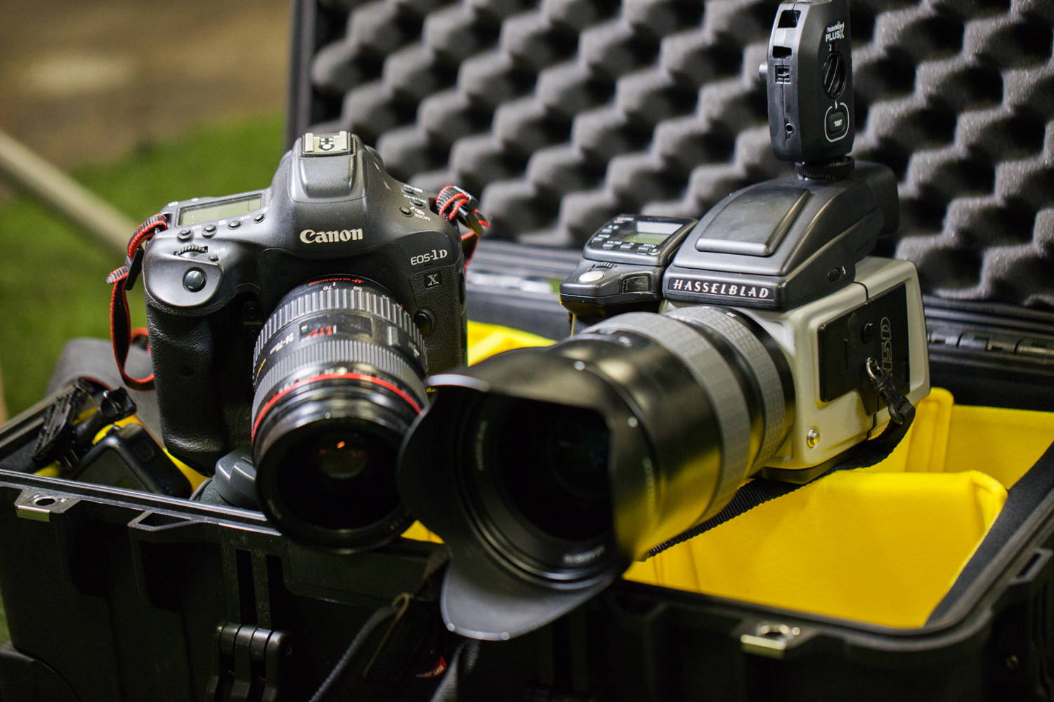 A Findlay product photography setup.