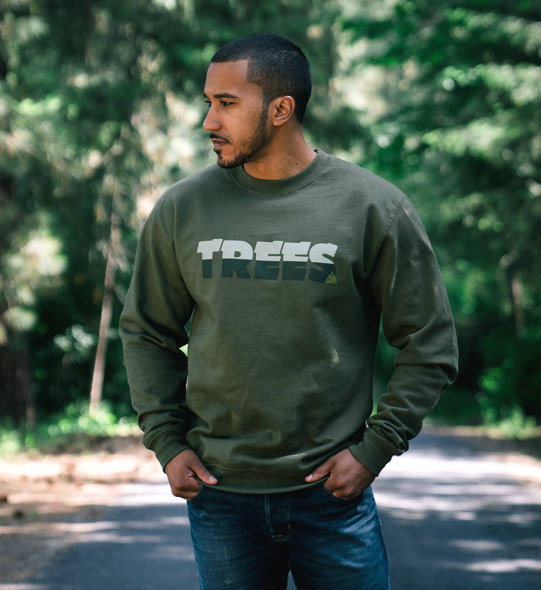 The Great PNW Trees Crewneck Sweatshirt