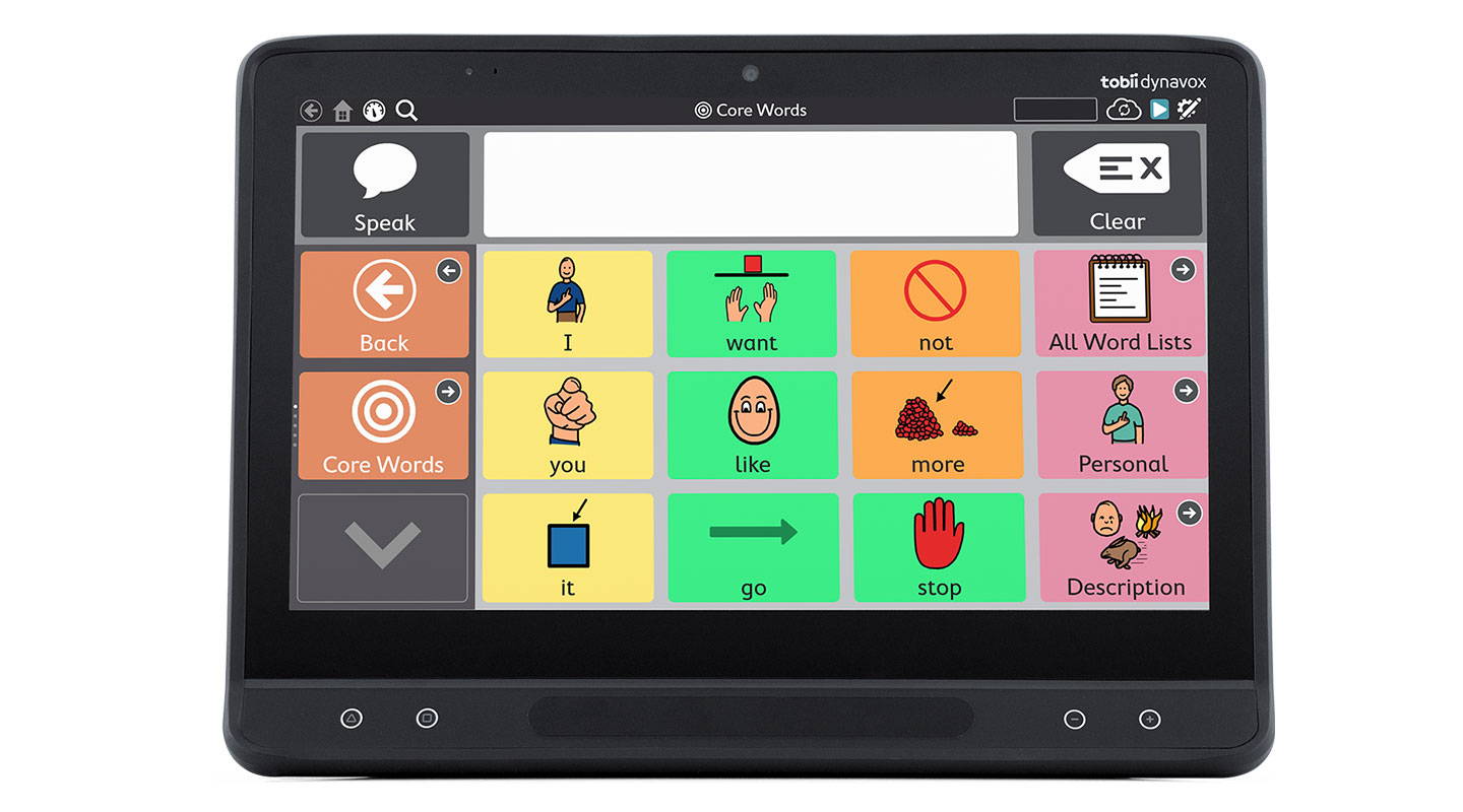 Front facing Shot of Tobii Dynavox I-Series I-13 