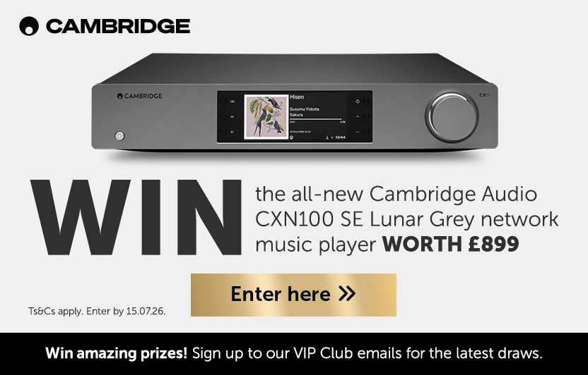 Cambridge Audio CXN100 SE network music player promotional image.