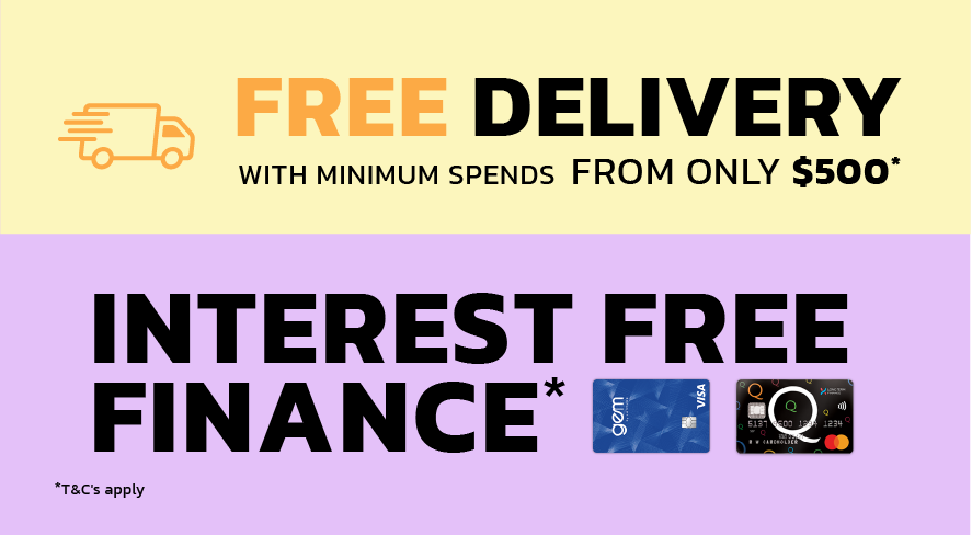 Free Delivery / Buy More Save More / Interest Free Finance