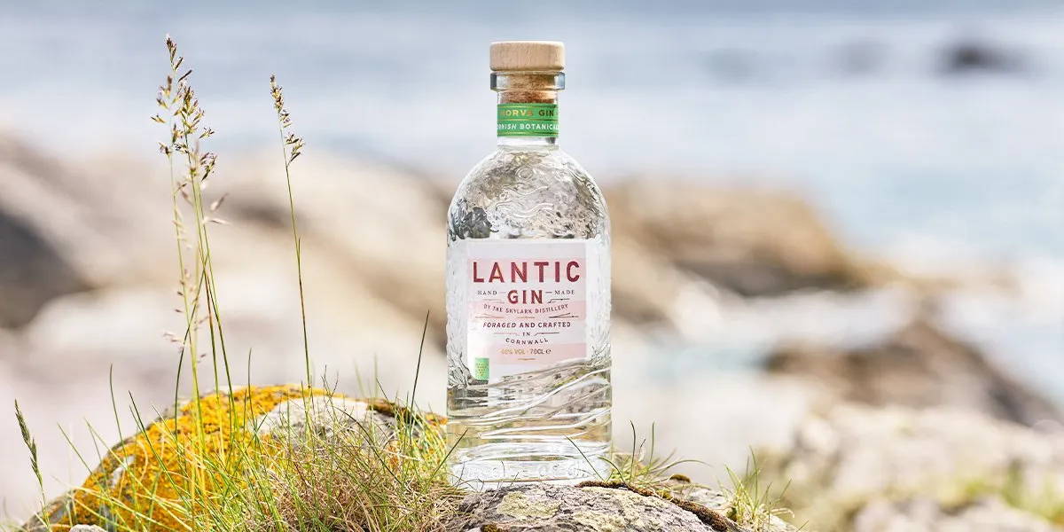 Lantic gin bottle