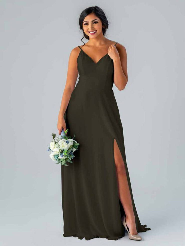 Sophie Bridesmaid Dress Kennedy Blue Olive Green