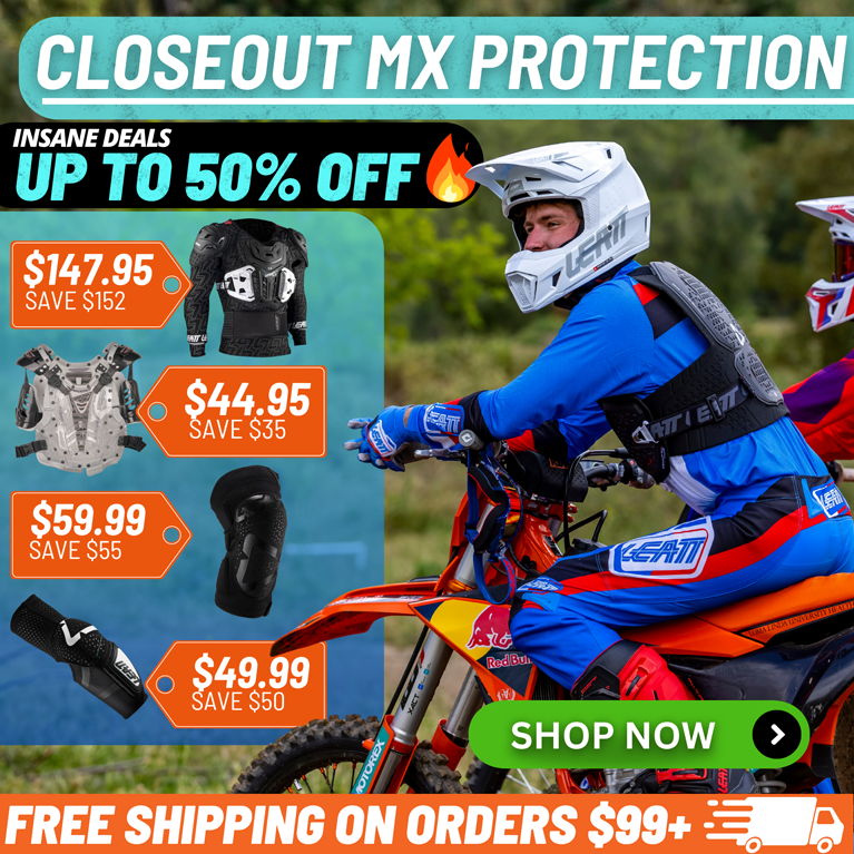 Closeout MX Protection at insanely good prices
