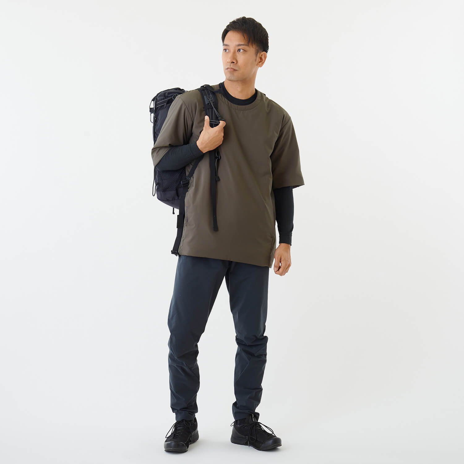 HOUDINI（フーディニ）/オールウェザーT/カーキ/UNISEX