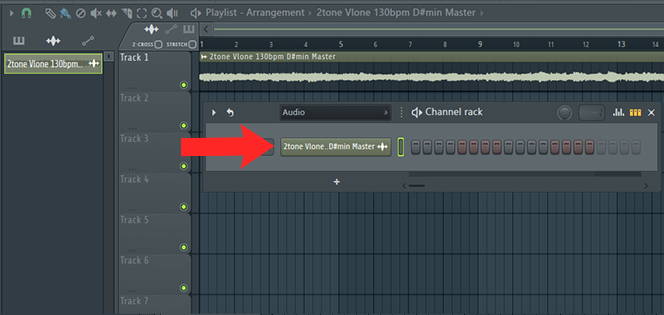 Sample in channel rack FL studio