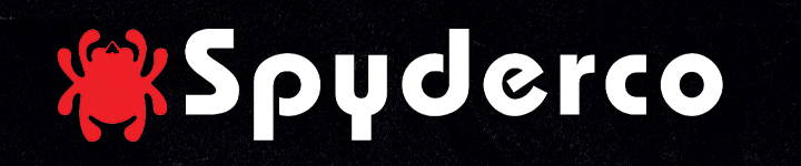 spyderco logo with words