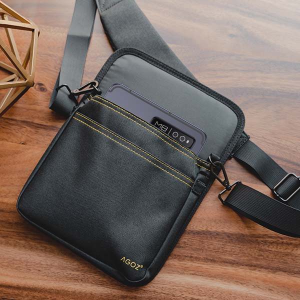 Durable PAX M8 Carrying Case with Sling/Waistbelt