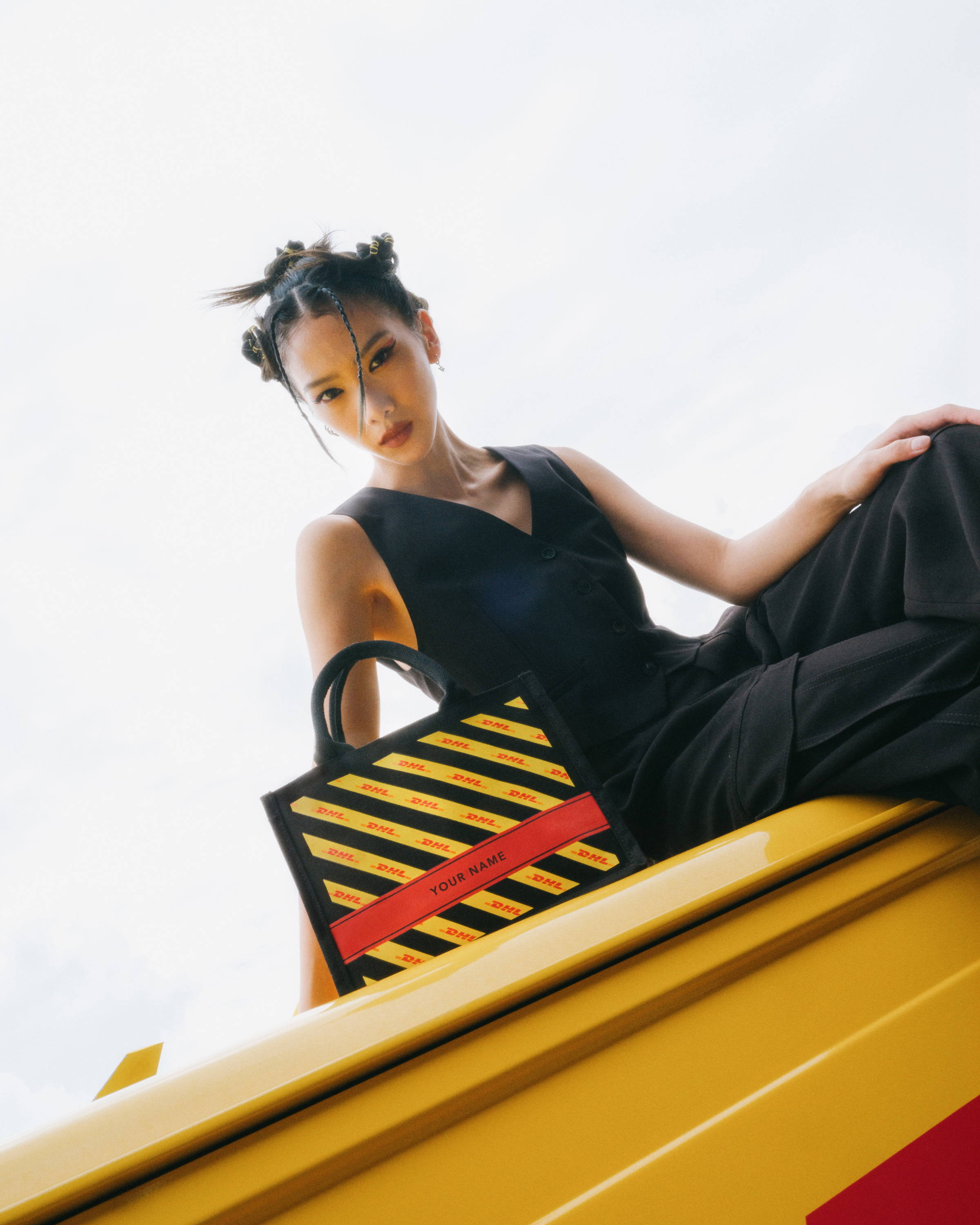DHL & fashion designer Christy Ng collaborate on inspiring collection