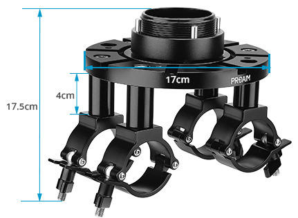 Proaim Mitchell-Scaffold Platform for Camera / Gimbal Setups | Fits Ø 48mm Speed Rails