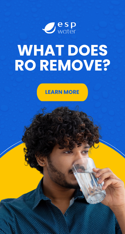 What contaminants RO remove from drinking water