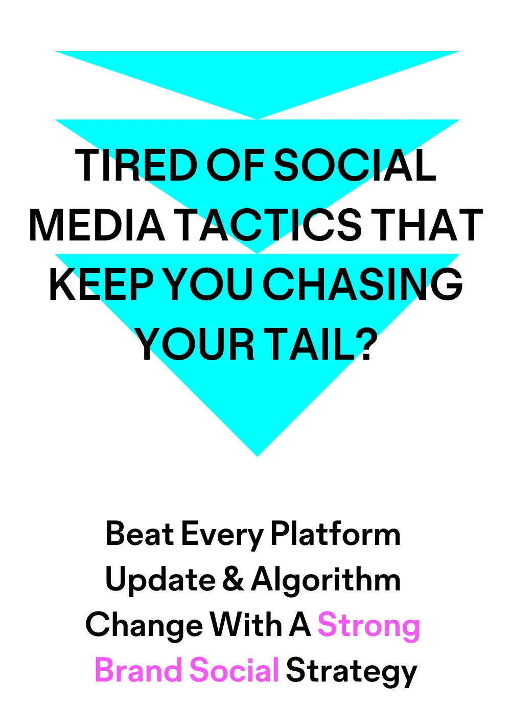 Tired of social media tactics that keep you chasing your tail? Beat every platform update and algorithm change with a strong brand social strategy -- the industry's #1 guide to high performance social media for leaders who kinda hate social media.