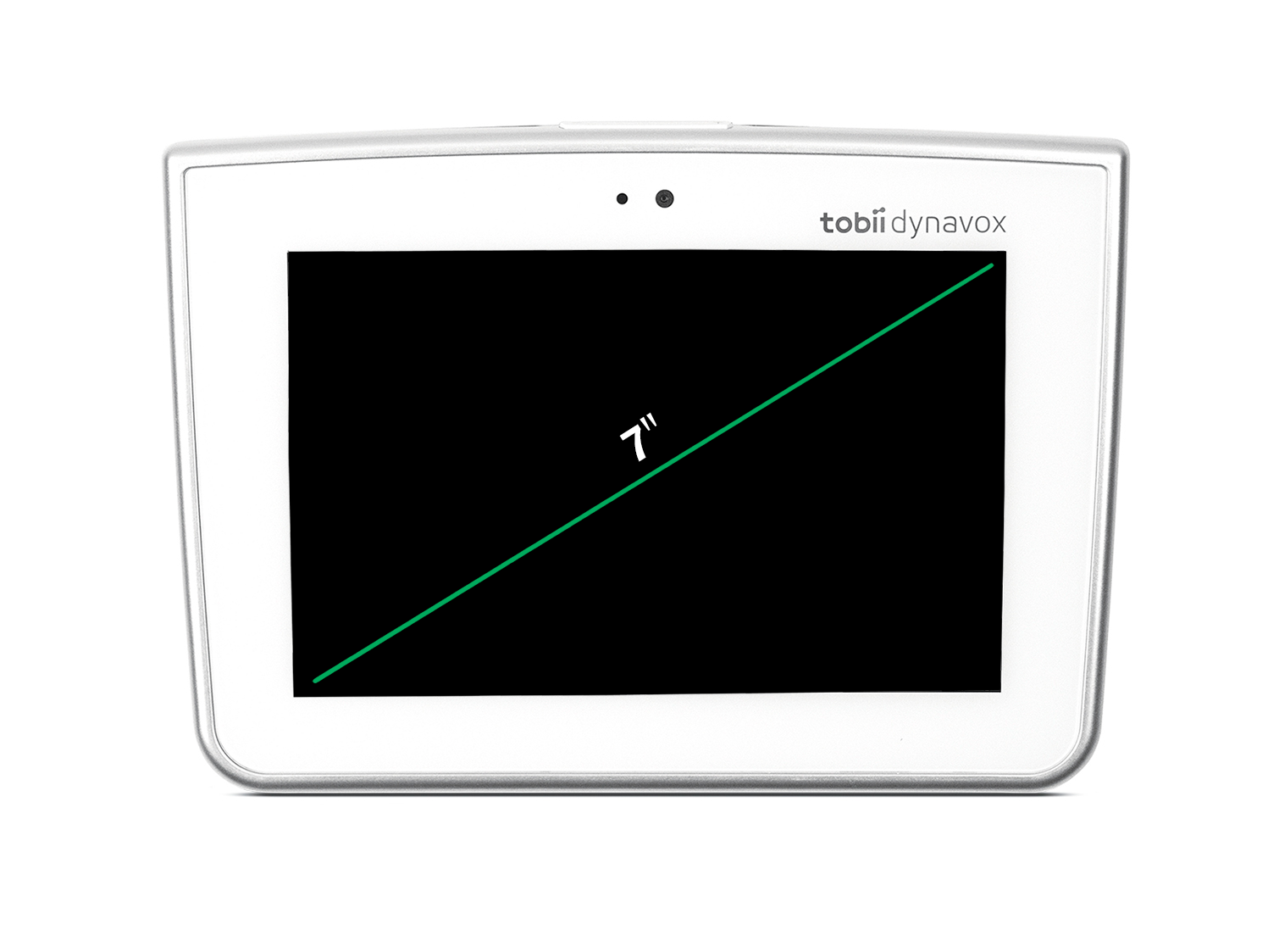 The Tobii Dynavox Indi 7 has a 7inch display