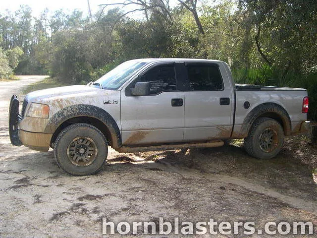 Shaun's 2005 Ford F150 Train Horn Install