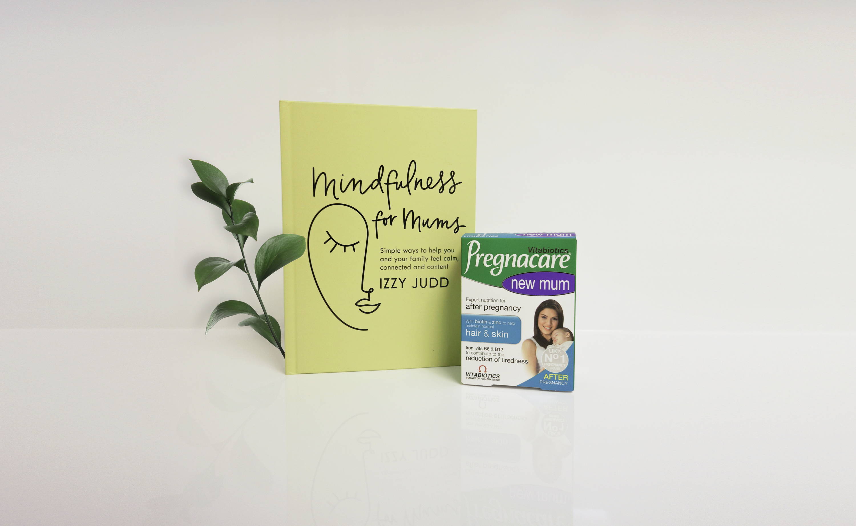 Mindfulness For Mums Book With Pregnacare Product