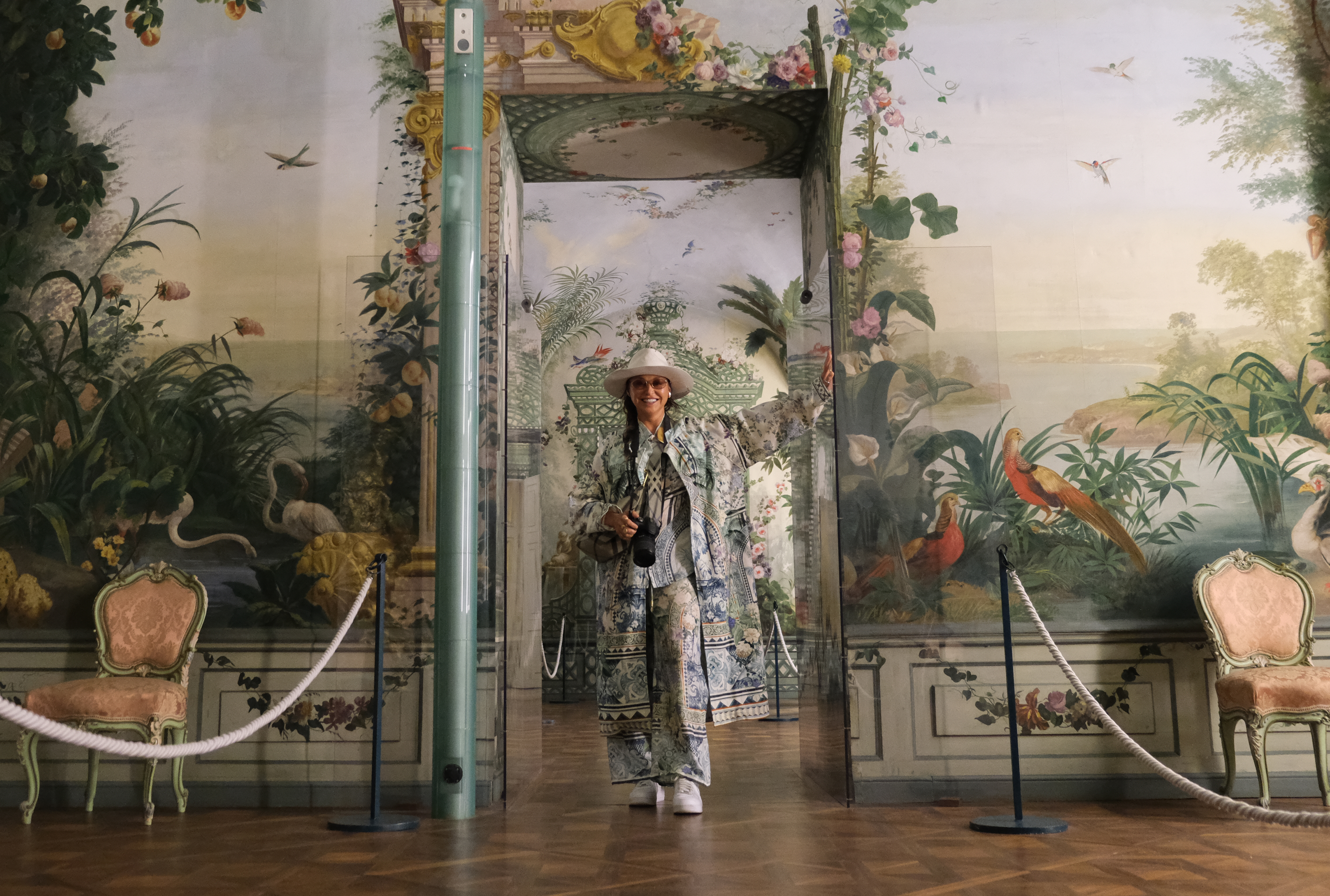 he Bergl Rooms at Schönbrunn Palace Vienna, the city that inspired Camilla Franks and the CAMILLA Elsewhere Palace collection (2026).