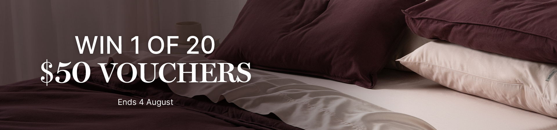 Win 1 of 20 $50 Vouchers