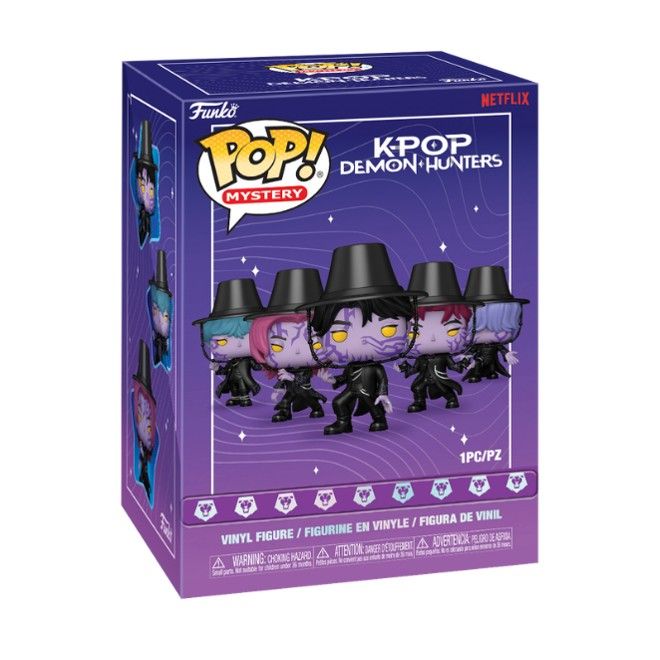 KPop Demon Hunters Funko POPs! from the Mystery POP series.
