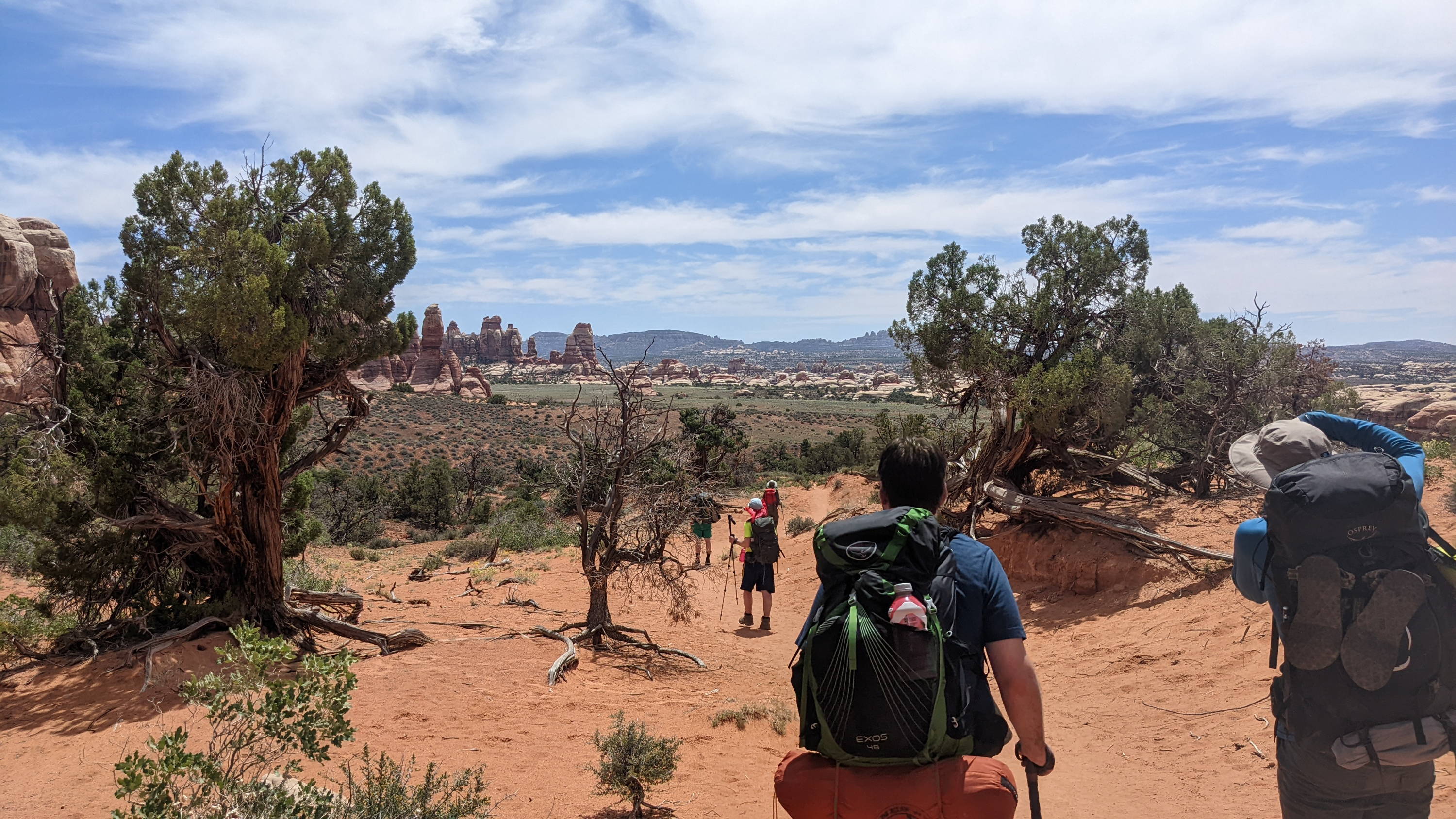 Rock formations at Canyonlands National Park