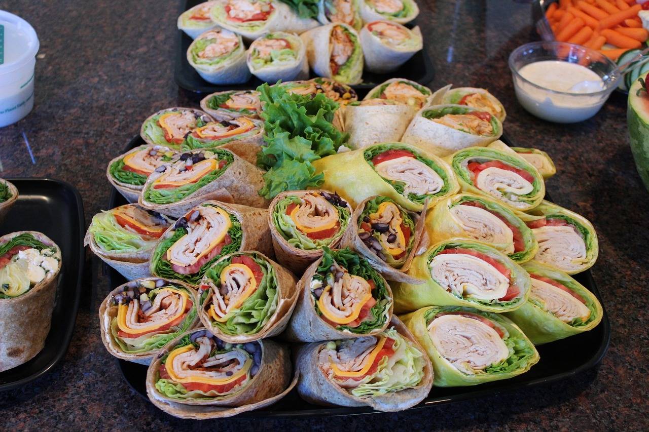 Selection Of Food Wraps