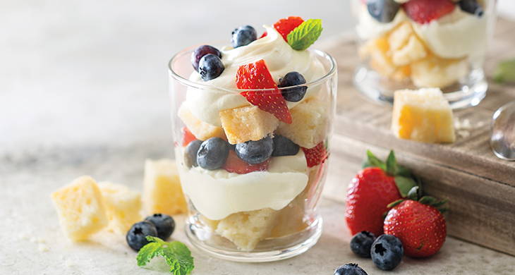 absolutely almond trifle