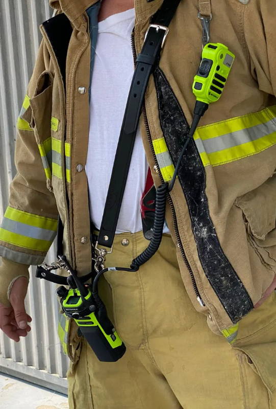  Boston Leather Firefighter's Radio Strap/Belt : Electronics