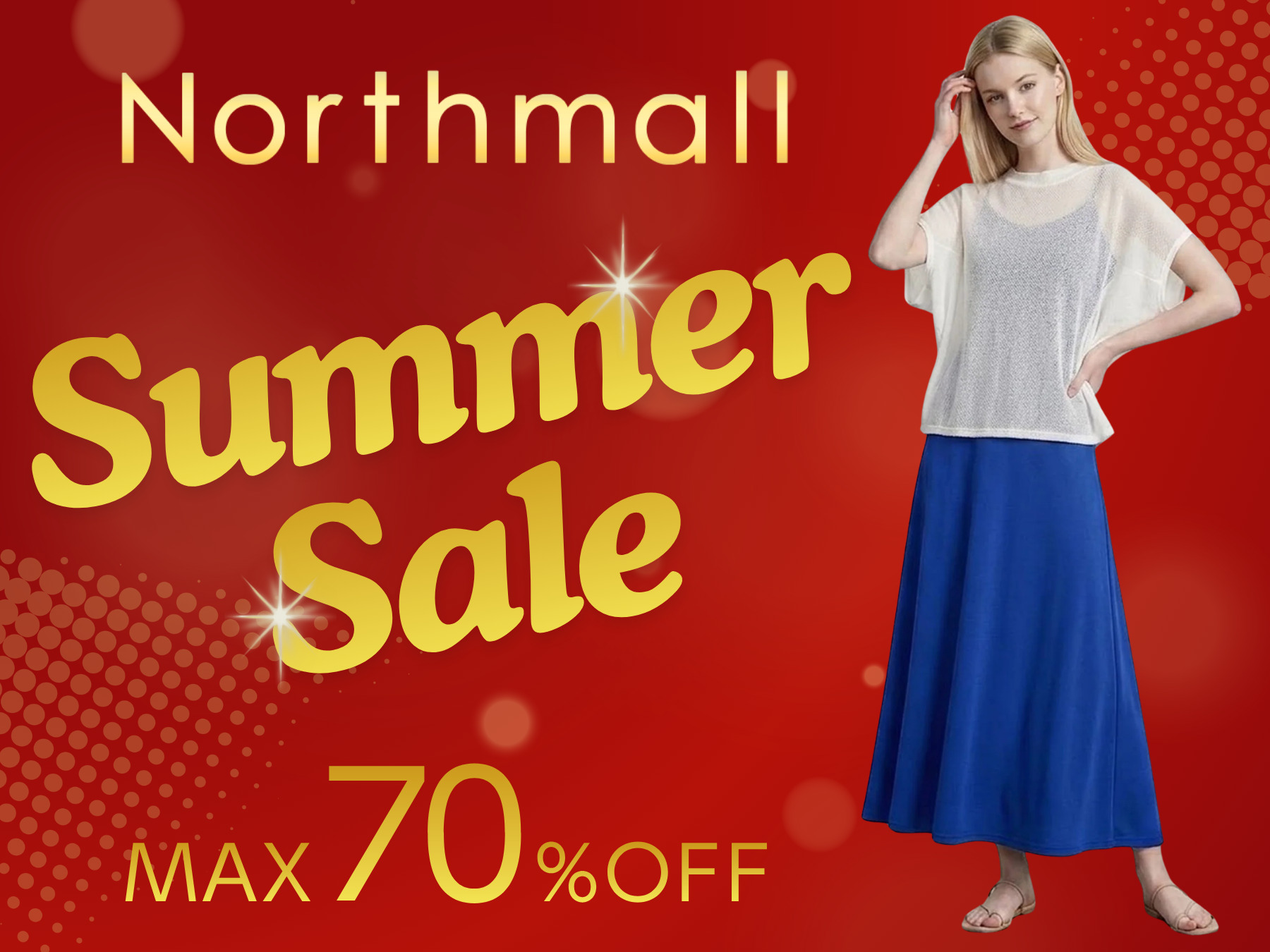 ノースモール サマーセール 最大70%OFF