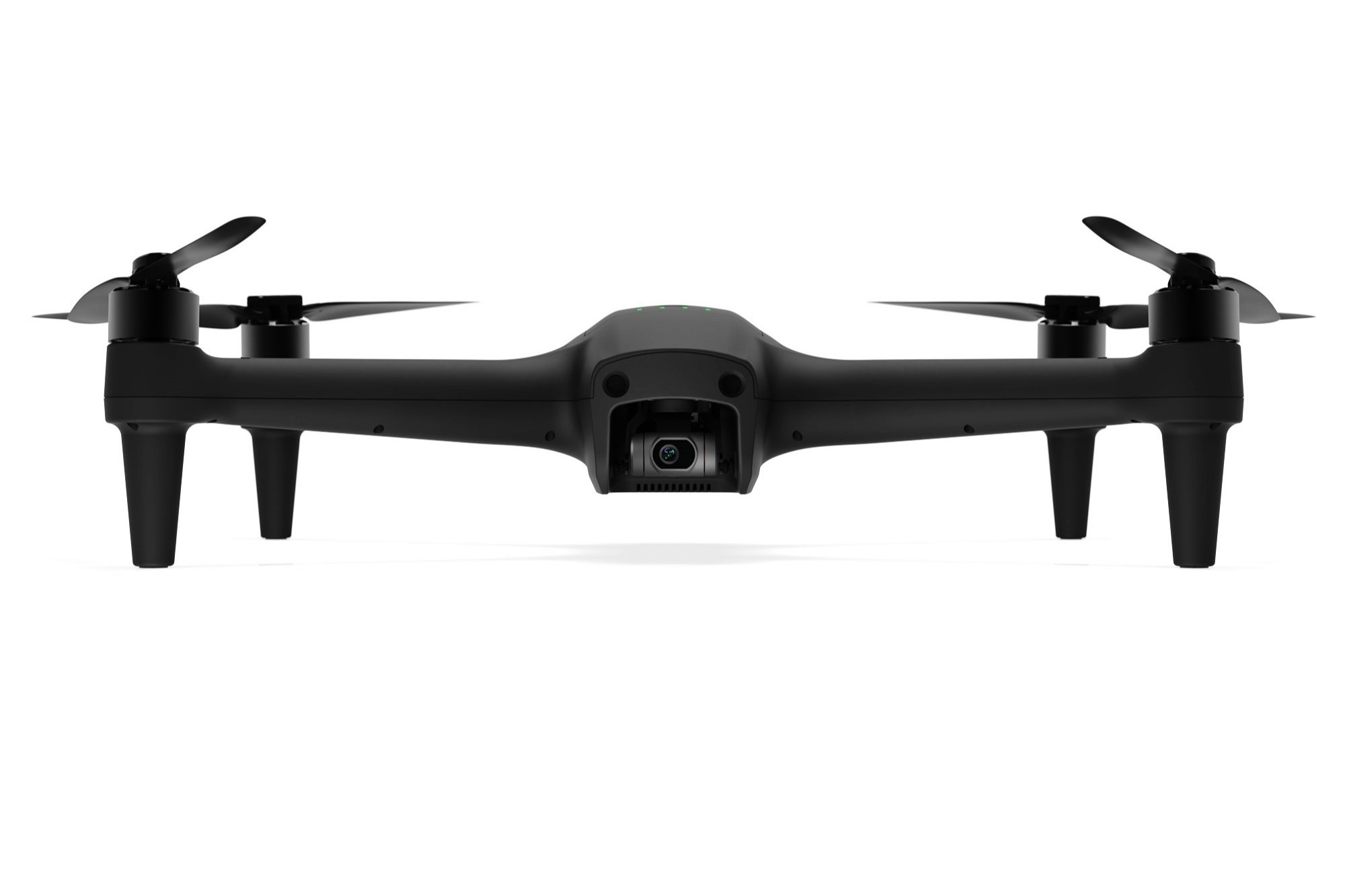 Aeroo Pro drone as seen from the front.