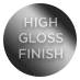 Black Stainless High Gloss Finish color swatch